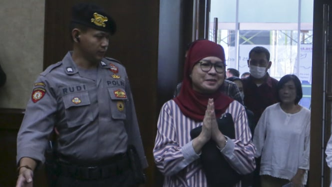 Sidang Vonis Mantan Dirut Pertamina Karen Agustiawan di Kasus LNG