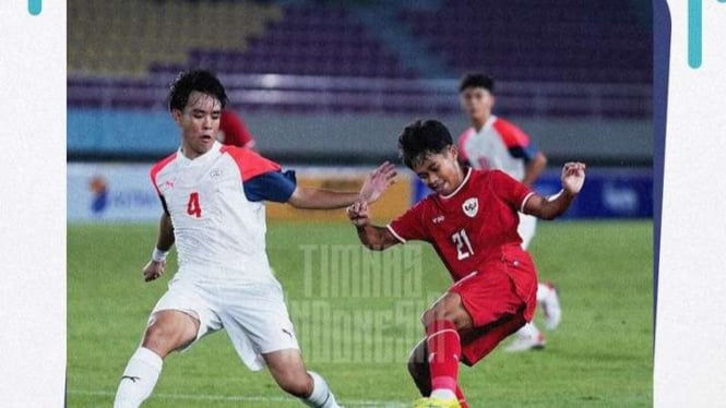 Duel Timnas Indonesia U-16 vs Filipina U-16