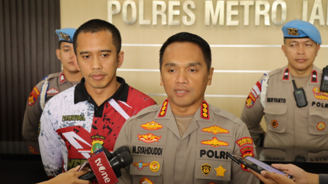 Kapolres Metro Jakarta Barat Kombes Pol M. Syahduddi