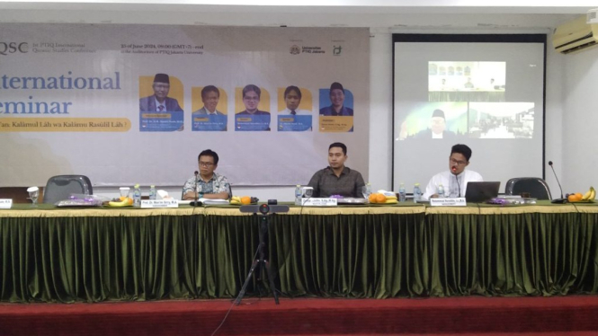 Acara Konferensi Studi Alquran Internasional PTIQ ke-1