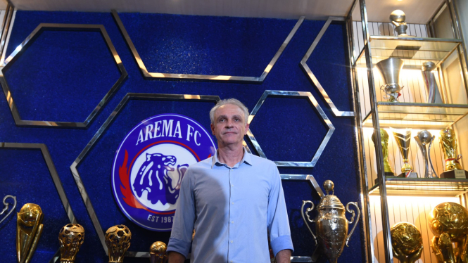 Pelatih Arema FC asal Brasil, Joel Cornelli