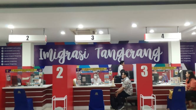 Layanan paspor di imigrasi tangerang