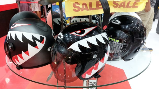 Helm Hiu di Jakarta Fair 2024