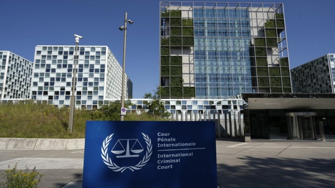 Pengadilan Kriminal Intenasional atau ICC di Hague, Belanda