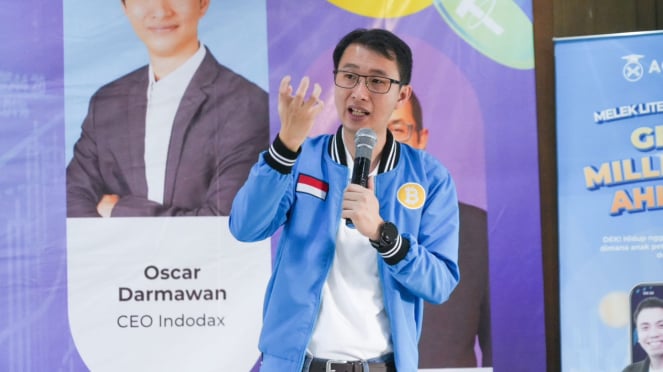 (dok. Chief Executive Officer (CEO) Indodax, Oscar Darmawan)