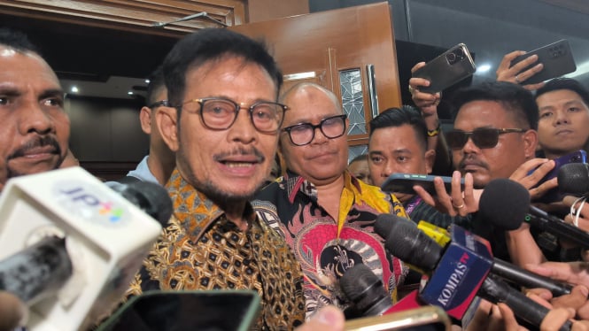 Eks Menteri Pertanian Syahrul Yasin Limpo atau SYL di Pengadilan Tipikor Jakarta Pusat, Jumat, 28 Juni 2024