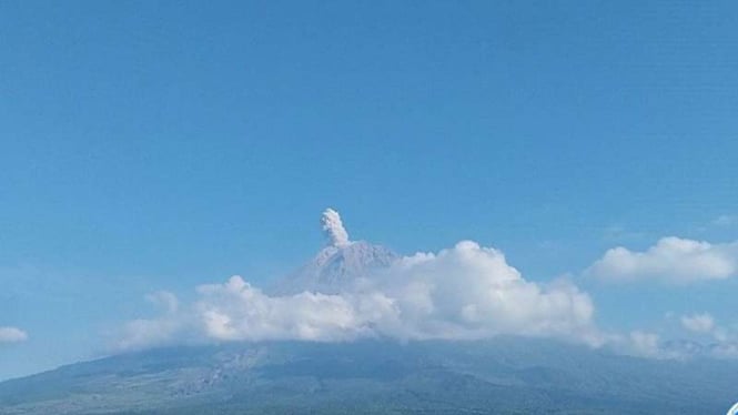 Erupsi Gunung Semeru pada Sabtu, 29 Juni 2024