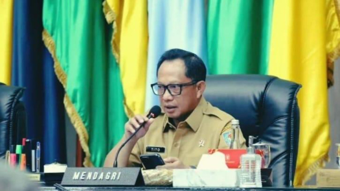 Menteri Dalam Negeri (Mendagri) Tito Karnavian