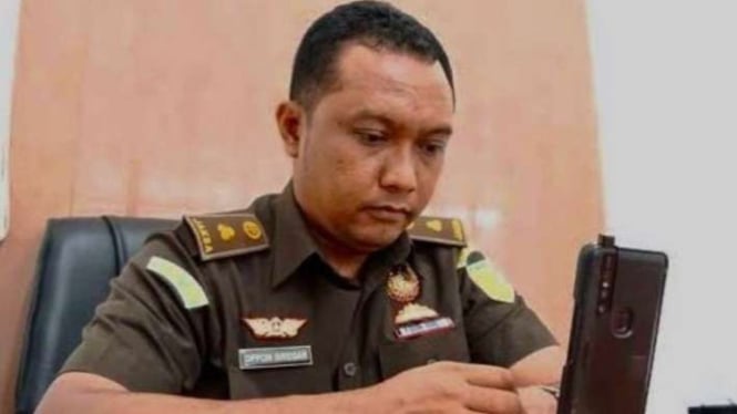 Kepala Seksi Intelinjen Kejari Belawan, Kota Medan, Sumut, Oppon Siregar.