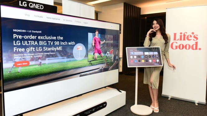 LG meluncurkan TV premium terbaru 98QNED89