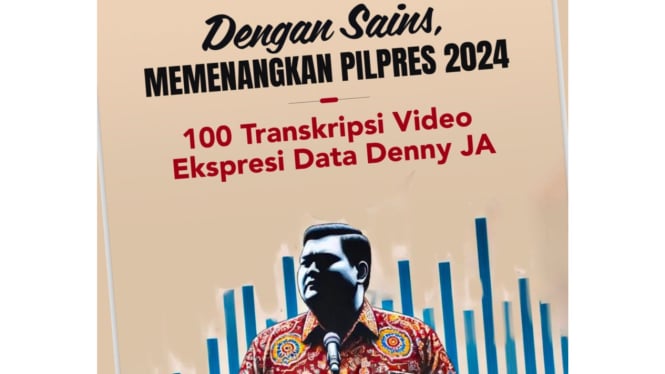 Denny JA terbitkan buku berjudul 'Dengan Sains Memenangkan Pilpres 2024'