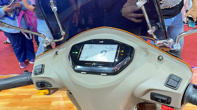TVS Callisto 110 Series di Jakarta Fair Kemayoran 2024