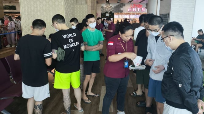 Pendeportasian WN Taiwan pelaku scamming di Bali