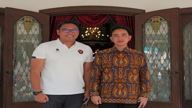 Ketua DPD Gerindra Jateng Sudaryono bertemu Wapres terpilih Gibran Rakabuming
