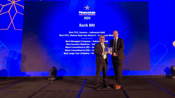 BRI raih penghargaan dari Finance Asia