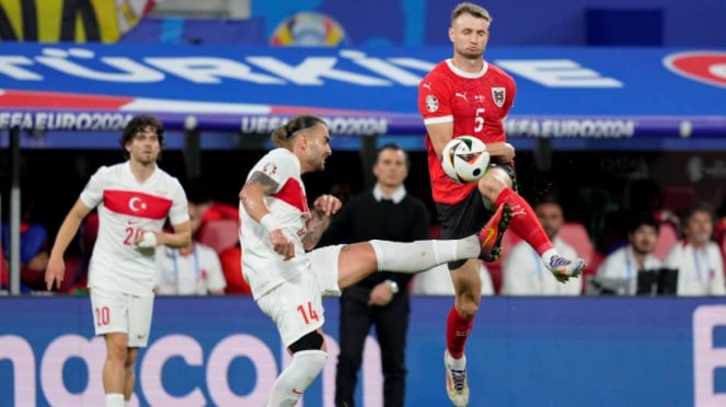 Austria vs Türkiye en los últimos 16 partidos de la EURO 2024