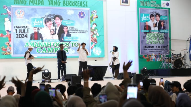 AMANAH sosialisasi programnya ke Ponpes di Bireun Aceh