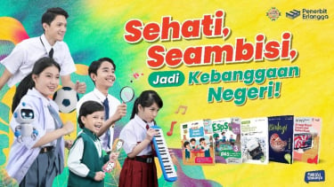 Penerbit Buku Erlangga mempersembahkan Buku Tahun Ajaran Baru 2024