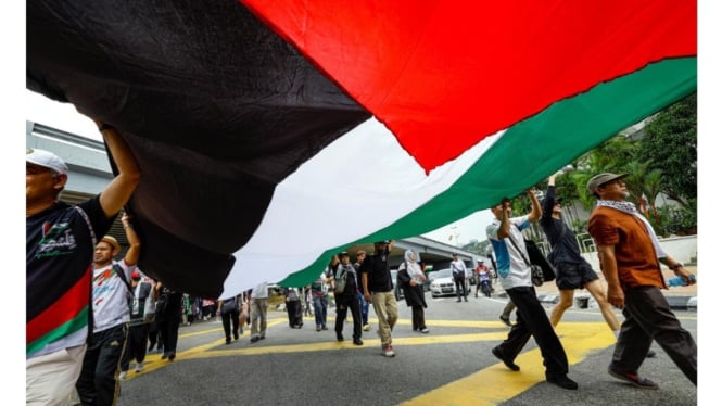 Demonstrasi Pro-Palestina di Australia (Doc: The Sundaily)