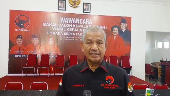 Ketua DPRD Sumut, Sutarto.(B.S.Putra/VIVA)