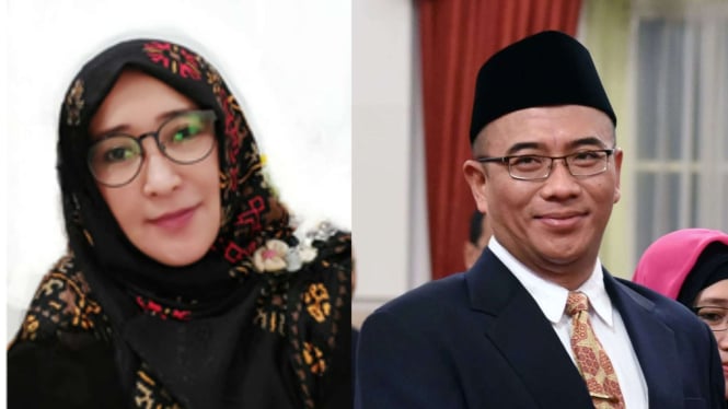 Siti Mutmainah dan Hasyim Asy'ari