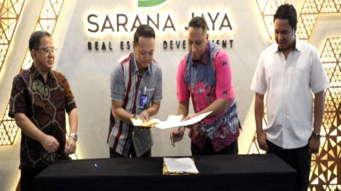 Perumda Pembangunan Sarana Jaya kolaborasi dengan BPC Hipmi Kepulauan Seribu.