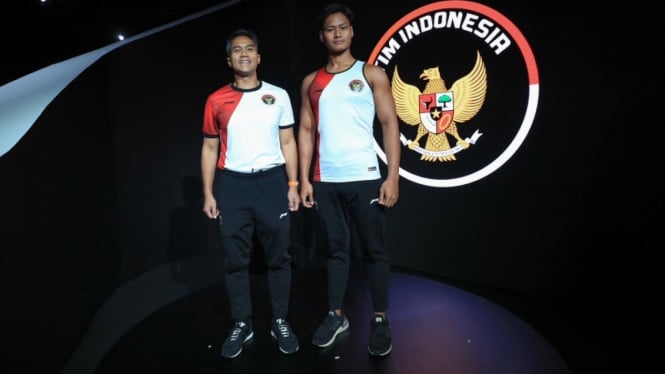 Pameran jersey Indonesia di Olimpiade Paris