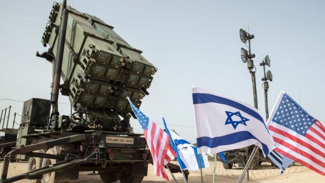 VIVA Militer: Sistem rudal permukaan-ke-udara MIM-104 Patriot militer Israel
