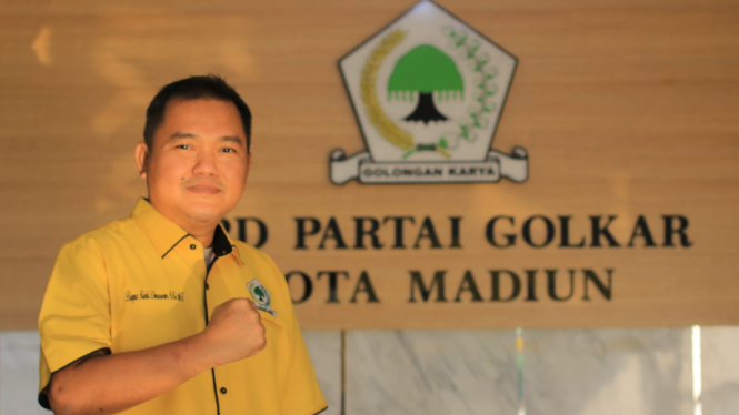 Calon Wali Kota Madiun Bagus Rizki Dinarwan (Doc: DPP Golkar Madiun)