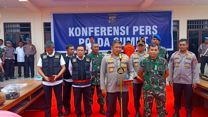 Kapolda Sumut Komjen Pol Agung Setya Imam Effendi.