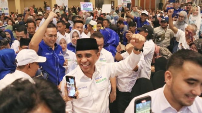 Politikus Demokrat yang juga bakal cagub Sulteng Anwar Hafid.