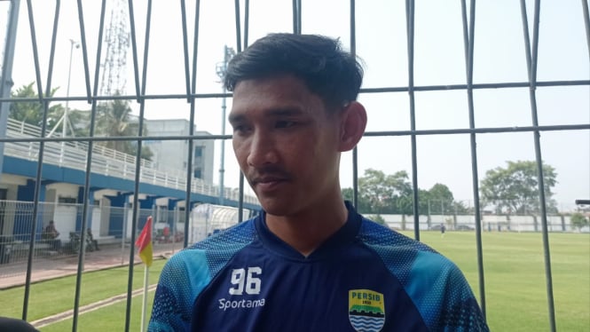 Winger Persib, Ryan Kurnia (Sumber foto: Dede Idrus)