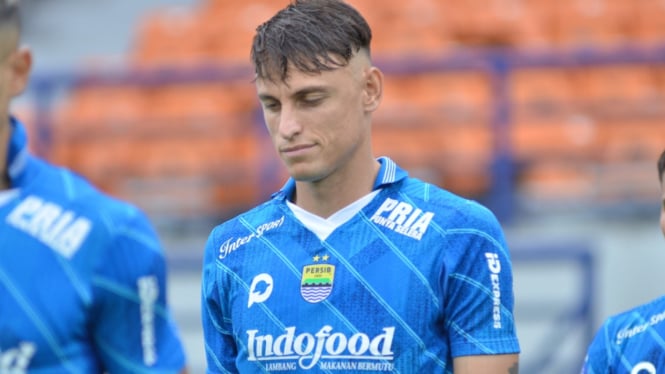 Foto : Gelandang Serang Persib, Stefano Beltrame (sumber foto: Dede Idrus) 