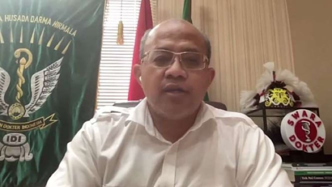 Ketua Umum PB IDI DR Dr Moh Adib Khumaidi, SpOT