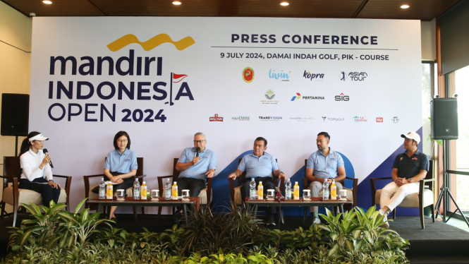 Turnamen Golf Mandiri Indonesia Open 2024