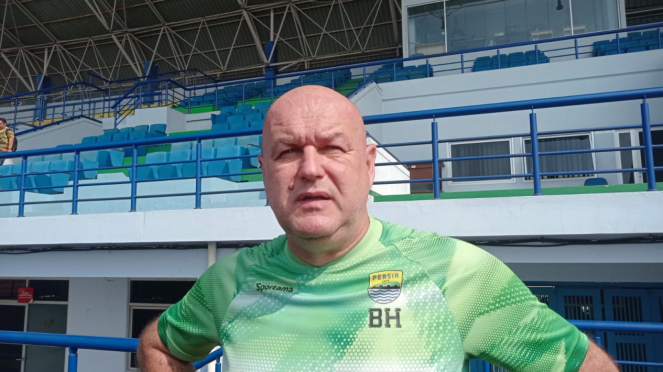 Persib coach Bojan Hodak (Photo source: Dede Idrus)