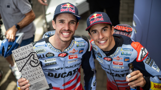 Marc Marquez dan Alex Marquez