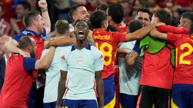 Timnas Spanyol menang atas Prancis di semifinal EURO 2024