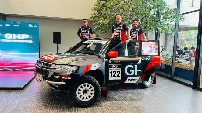 Julian Johan gunakan Toyota Land Cruiser di AXCR 2024
