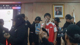 Rian DMasiv Meriahkan Acara Pengukuhan Kontingen Indonesia untuk Olimpiade Paris 2024