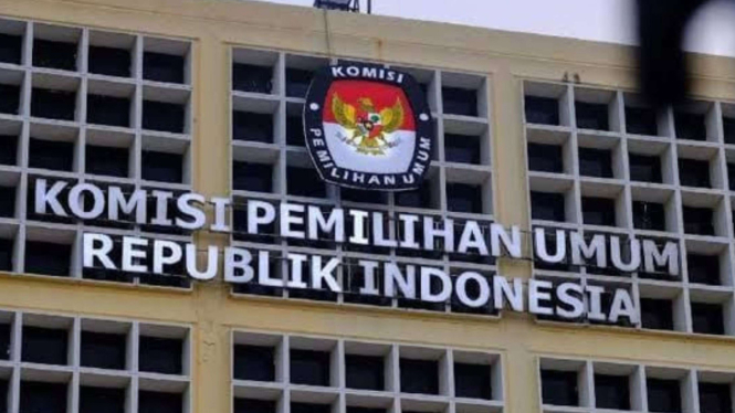 Ilustrasi gedung KPU