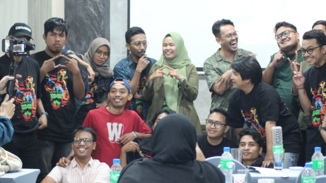 Peserta workshop film fesbul