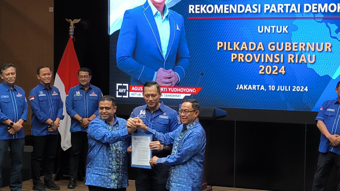 Partai Demokrat Resmi Usung Muhammad Nasir dan Muhammad Wardan di Pilgub Riau 2024