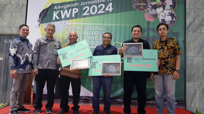 KWP menggelar acara Anugerah Jurnalistik IV