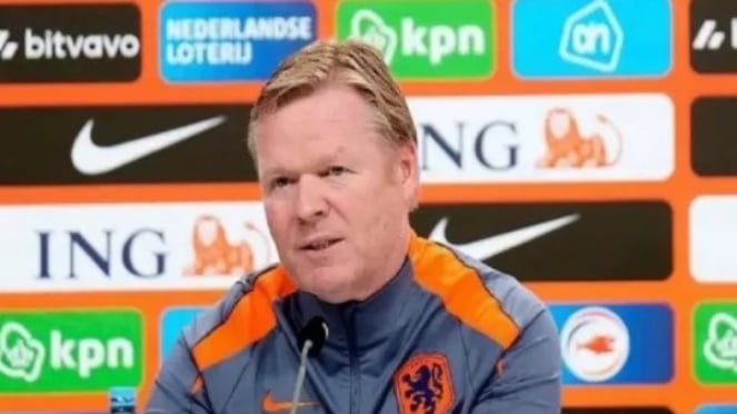 Holenderski trener Ronald Koeman