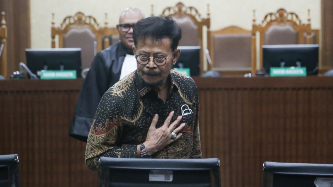 Sidang Syahrul Yasin Limpo (SYL). 