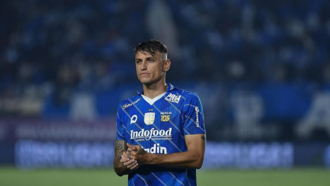 Pemain Persib Bandung, Stefano Beltrame (sumber foto Instagram Stefano Beltrame) 