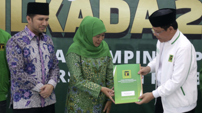 Khofifah-Emil Dardak Sambangi PPP untuk Dukungan Pilgub Jatim