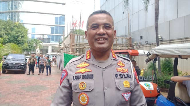 Direktur Lalu Lintas Polda Metro Jaya, Komisaris Besar Polisi M. Latif Usman.