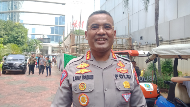 Direktur Lalu Lintas Polda Metro Jaya, Komisaris Besar Polisi M. Latif Usman.